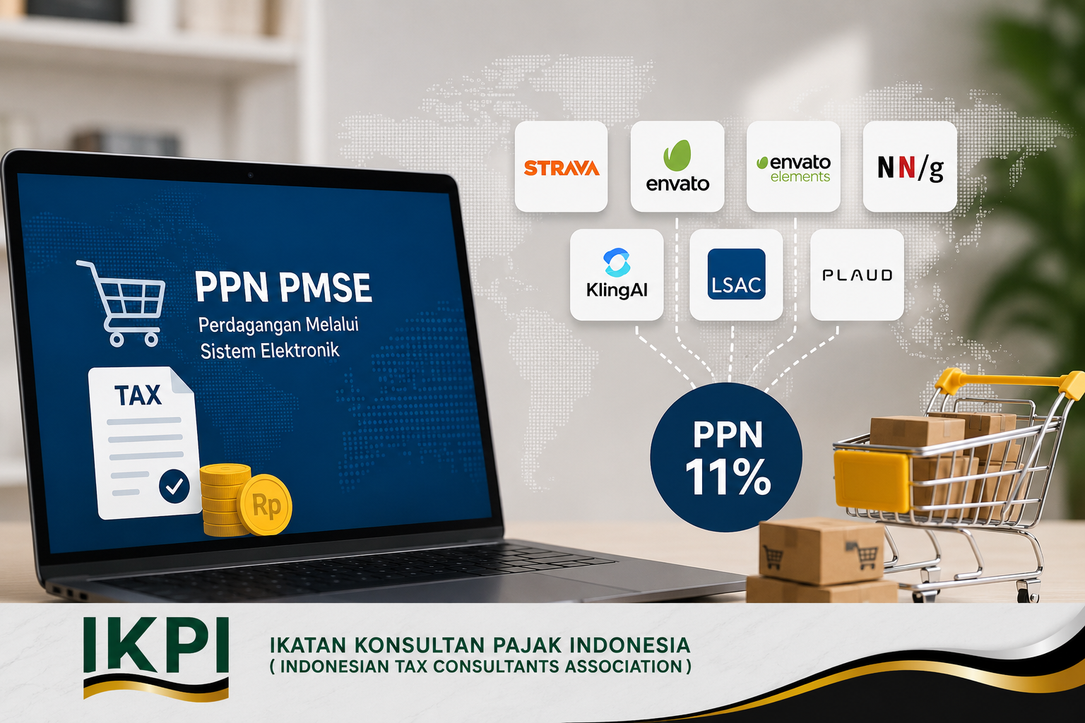 Mulai Hari Ini, Tujuh Raksasa Digital Baru Resmi Pungut PPN di Indonesia: Ini Teknis Pelaksanaannya