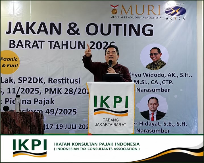Hadiri Seminar Pajak IKPI Jakarta Barat, Ketum Vaudy Starworld Tegaskan Peran Strategis Organisasi dalam Kebijakan Perpajakan Nasional