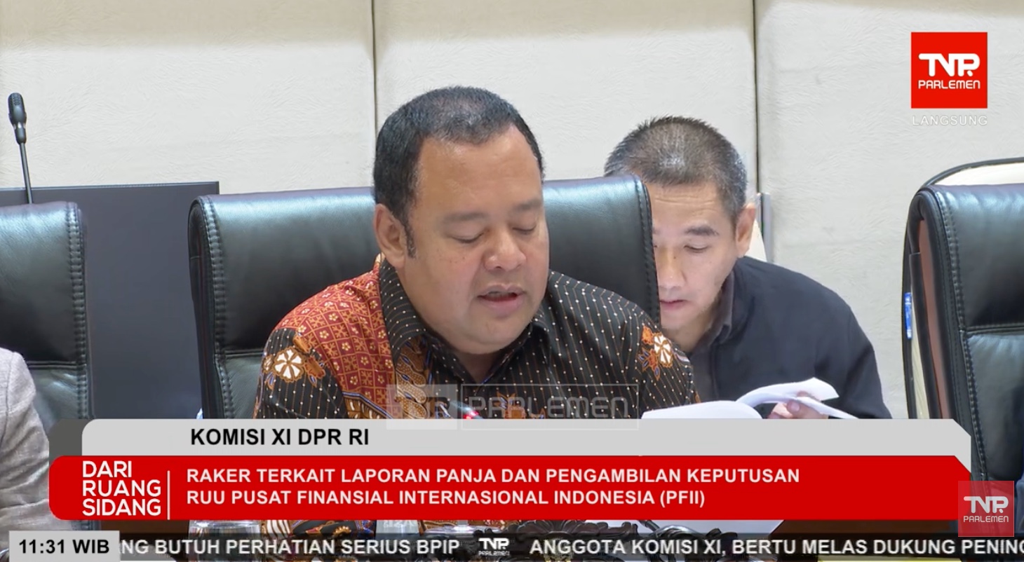 Komisi XI dan Pemerintah Sepakat Bawa RUU PFII ke Paripurna