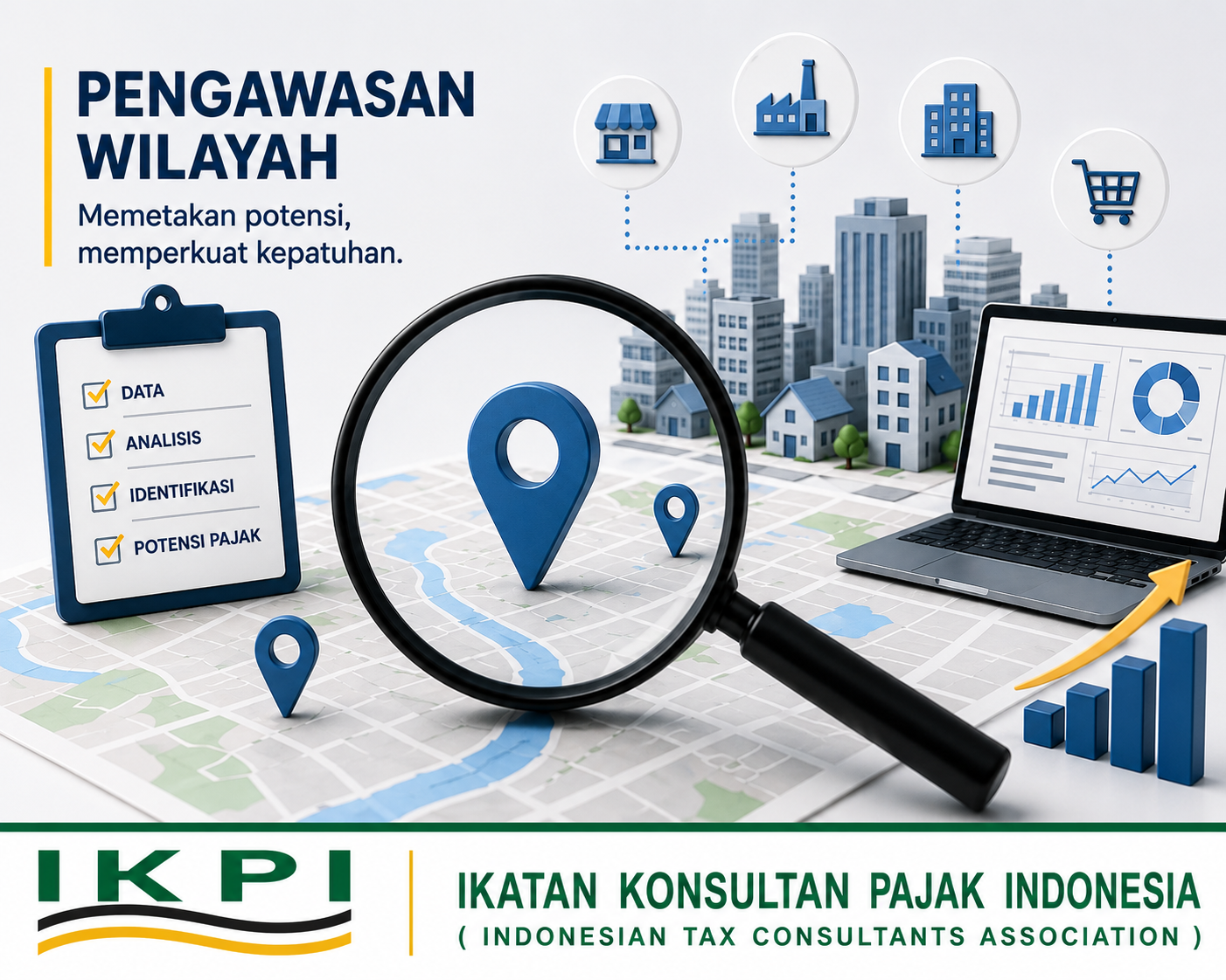 DJP Perkuat Pengawasan Wilayah untuk Petakan Potensi Pajak