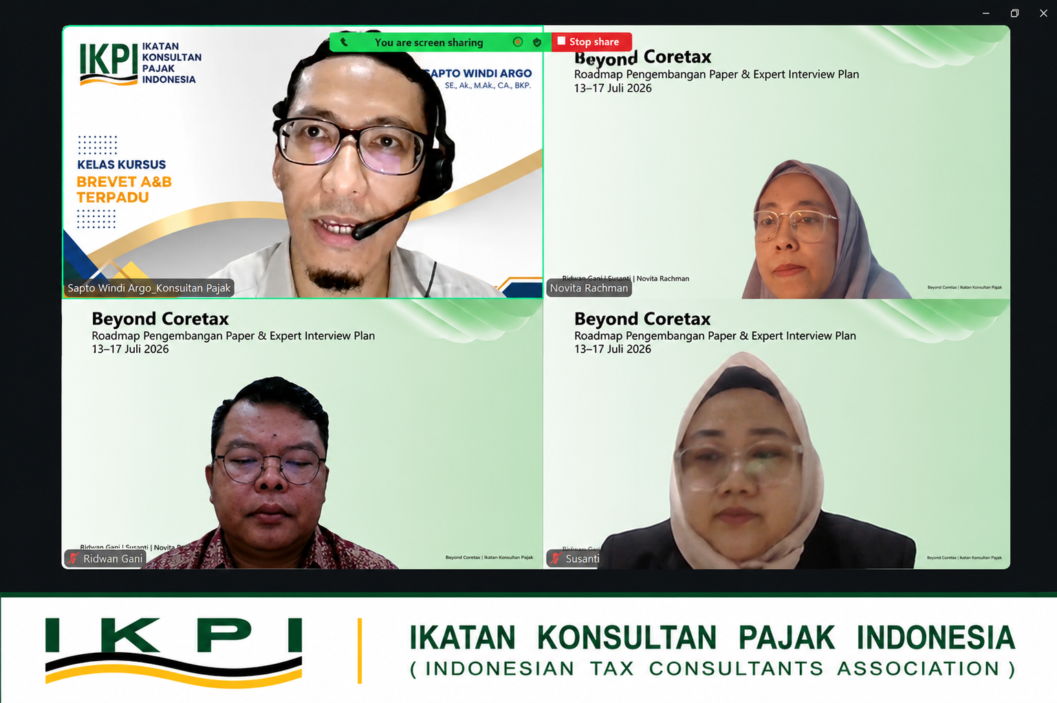 Tiga Anggota IKPI Susun Call for Papers Kemenkeu 2026, Angkat Konsep Tax Intelligence Pasca-Coretax