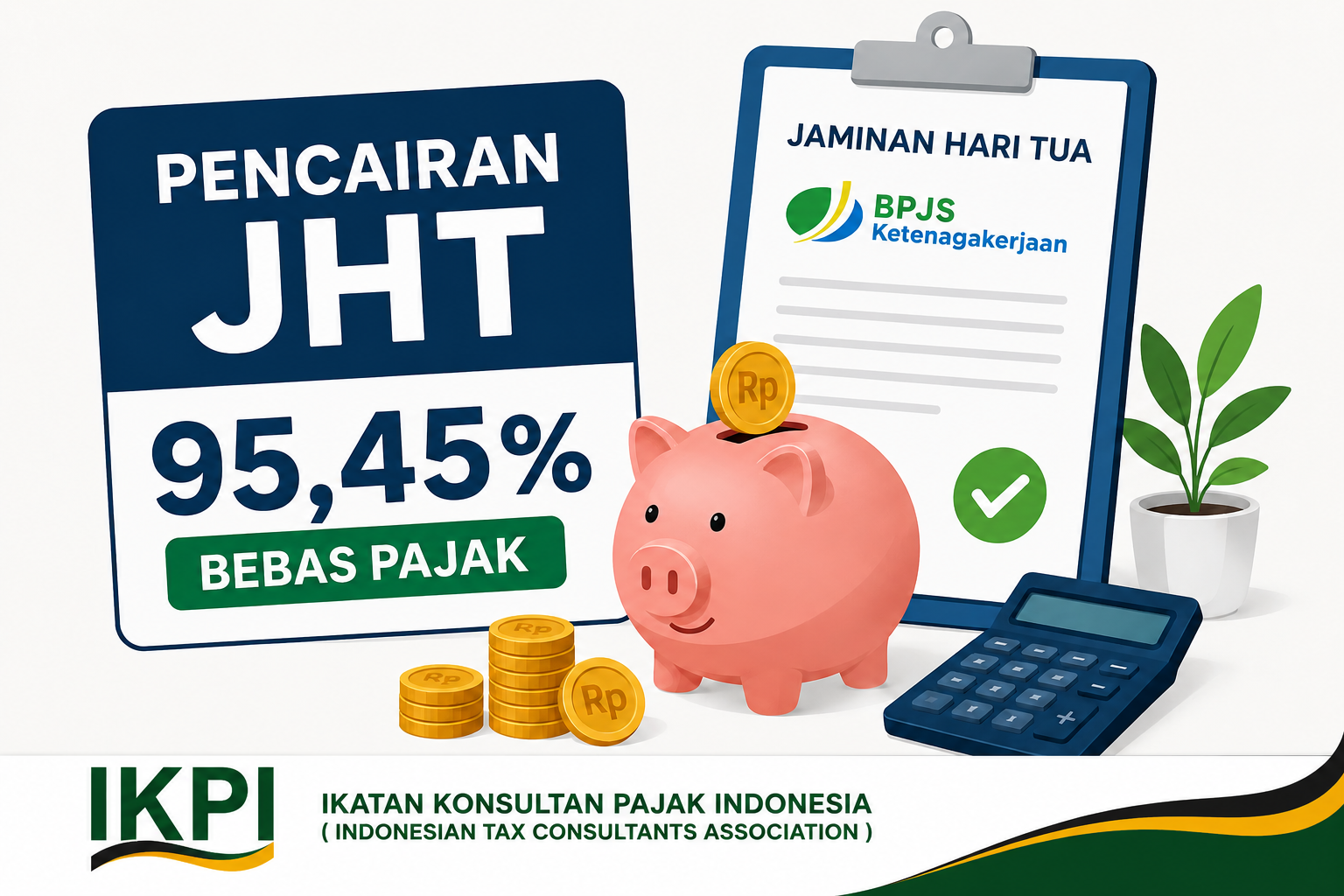 Kemenkeu Sebut 95,45 Persen Pencairan JHT Bebas Pajak