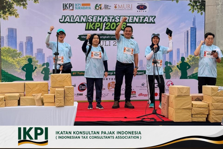 IKPI Surabaya Sukses Gelar Jalan Sehat Serentak HUT ke-61 IKPI, Lebih dari 400 Peserta Berpartisipasi