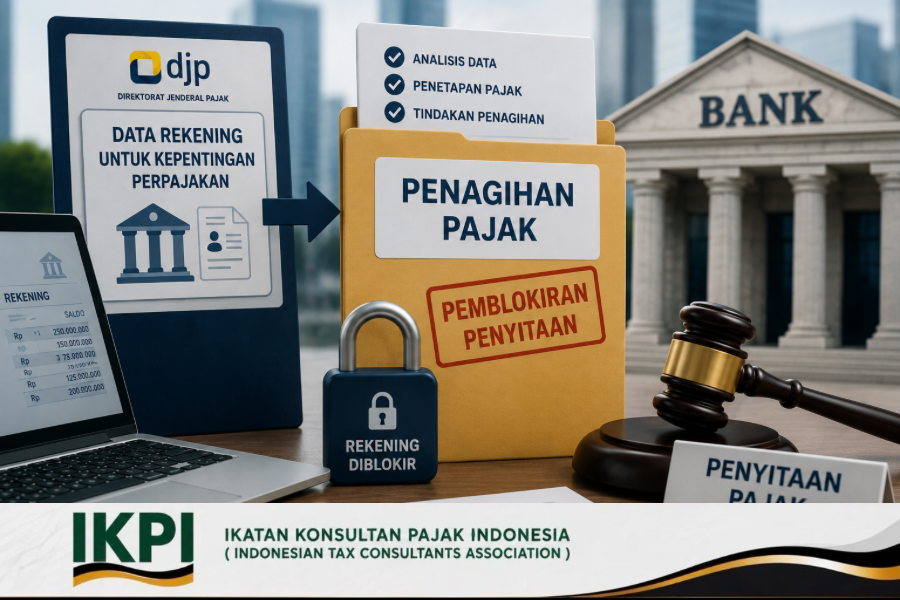 DJP Bisa Gunakan Data Rekening untuk Penyitaan Pajak