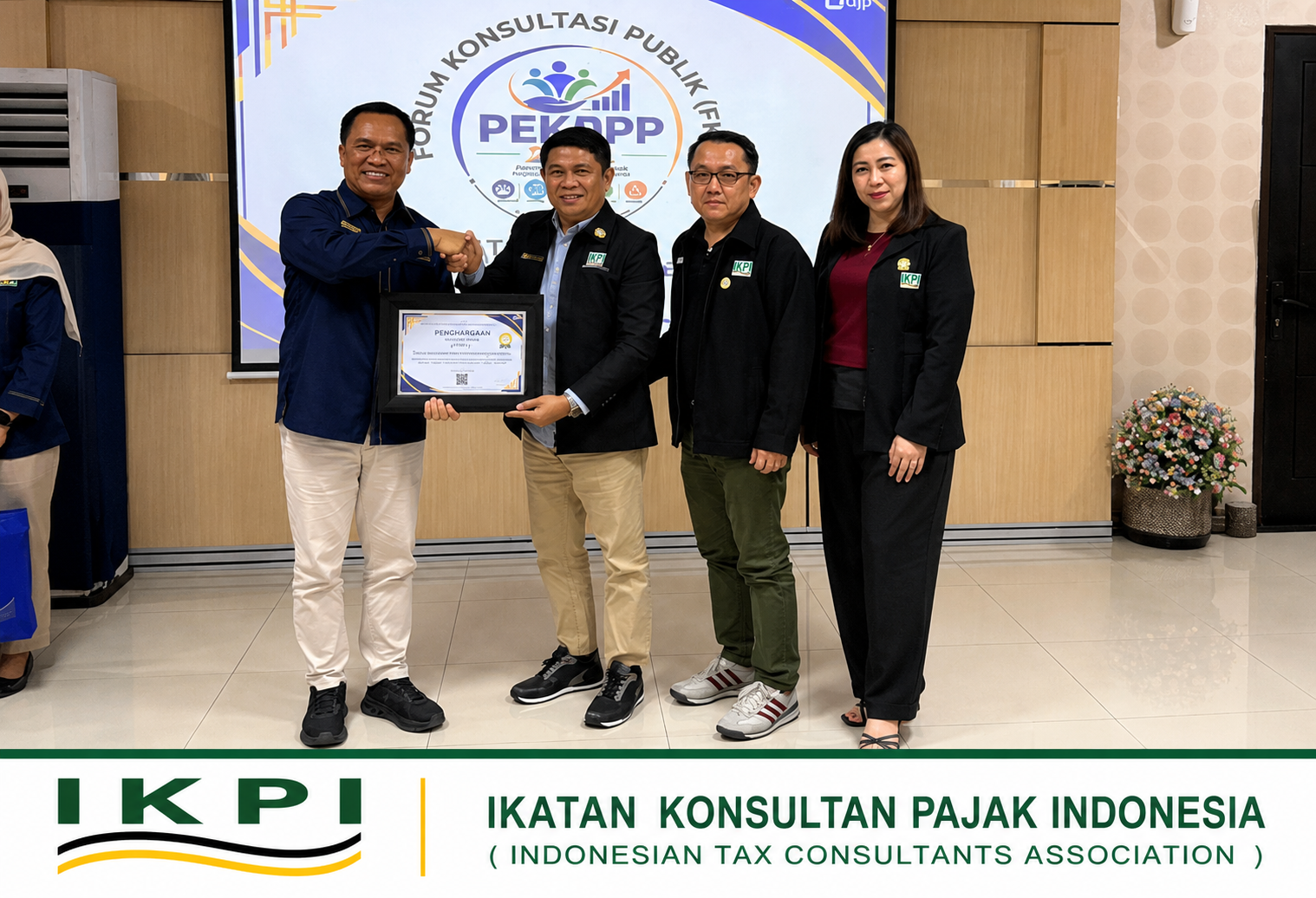 Hadiri Forum Konsultasi Publik, IKPI Medan Perkuat Sinergi dengan KPP Madya Dua Medan