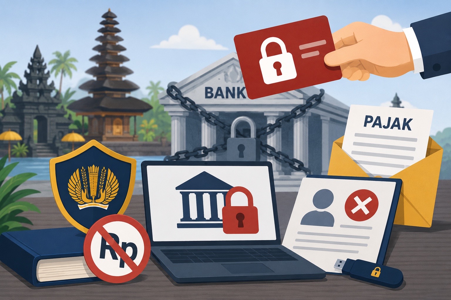 DJP Bali Nonaktifkan Sertifikat Elektronik 295 Penunggak Pajak