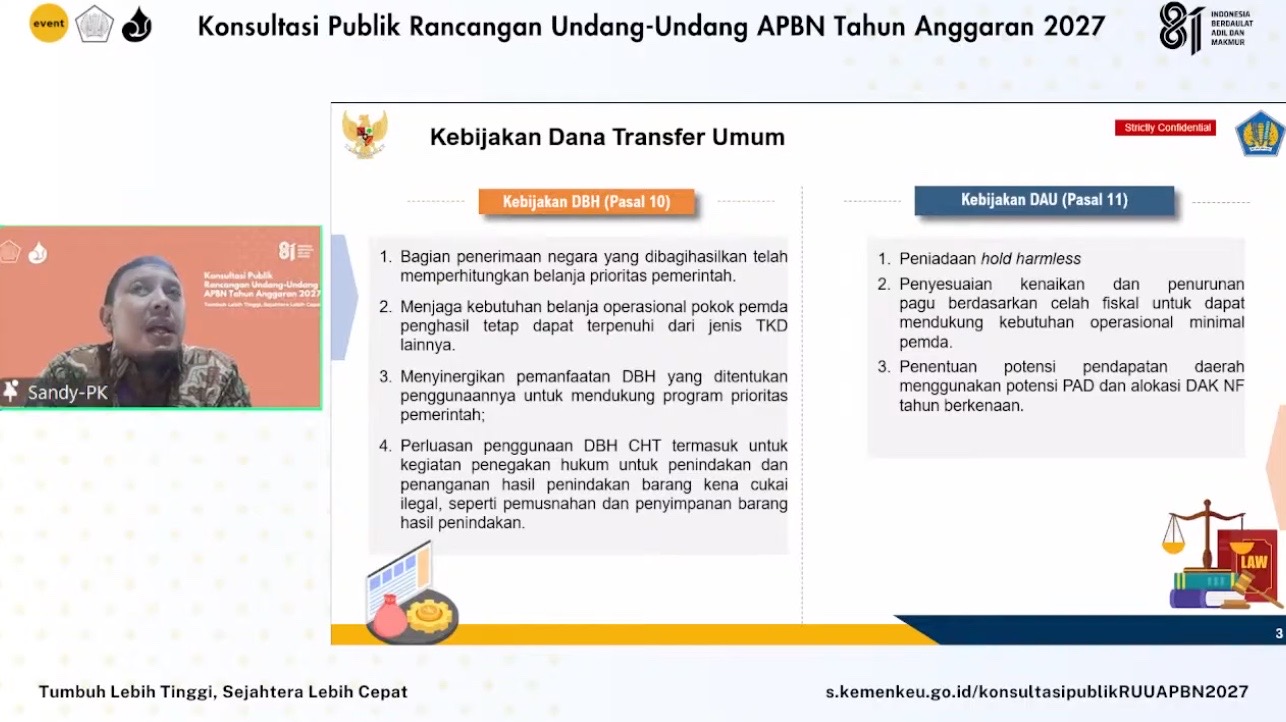 DBH Cukai Hasil Tembakau 2027 Diprioritaskan Dukung Pemberantasan Rokok Ilegal