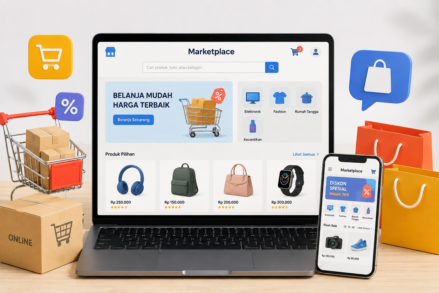 DJP Tunda Pungutan PPh Pasal 22 Marketplace hingga 31 Oktober 2026