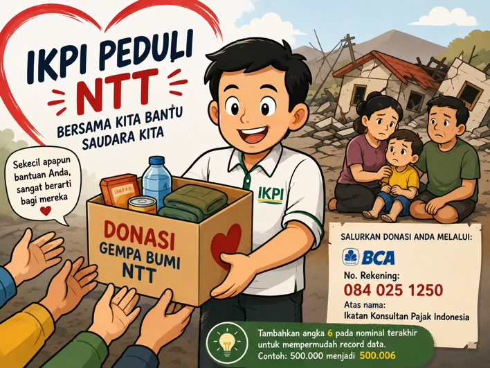 Galang Dana untuk Korban Gempa NTT, IKPI Ajak Anggota Bergerak Bersama