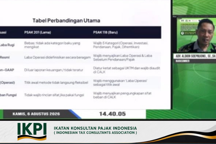 PSAK 118 Ubah Penyajian Laporan Keuangan, Praktisi Ingatkan Risiko Red Flag Coretax