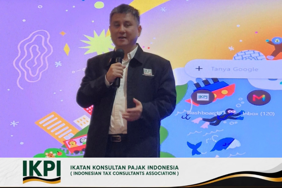 Wakili Ketua Umum, David Tjhai Buka Seminar Pajak IKPI Jakarta Pusat