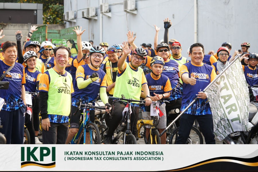 Ketum Vaudy Starworld Buka Gowes IKPI 2026, Peserta Didominasi Masyarakat Umum
