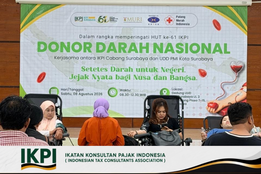 IKPI Surabaya Gelar Donor Darah HUT ke-61, 226 Peserta Ambil Bagian dalam Aksi Kemanusiaan