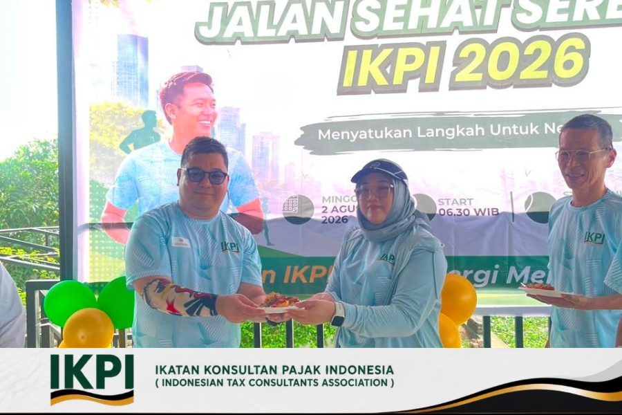 Jalan Sehat Serentak HUT ke-61 Buktikan IKPI Makin Dekat dengan Masyarakat