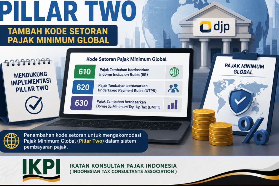 DJP Siapkan Implementasi Pillar Two, Tambah Kode Setoran Pajak Minimum Global