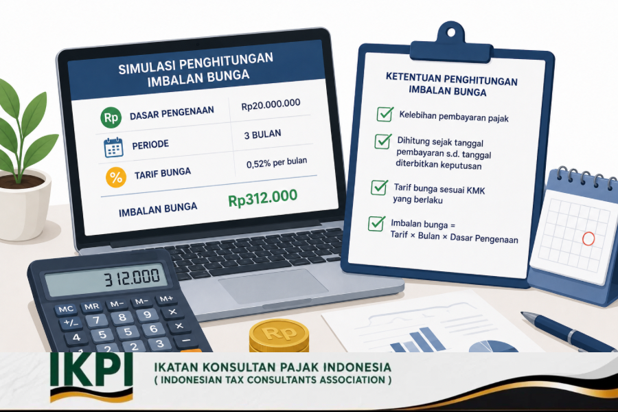 DJP Perbarui Simulasi Penghitungan Imbalan Bunga